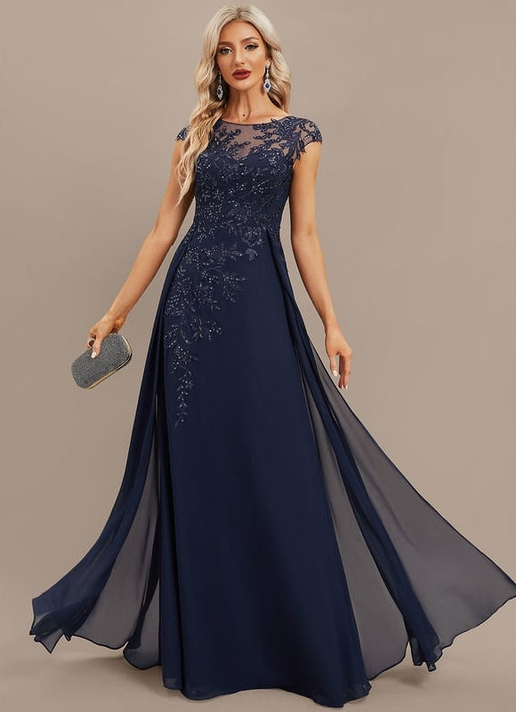 Robe de Soirée Illusion Étoilée - gallery 2