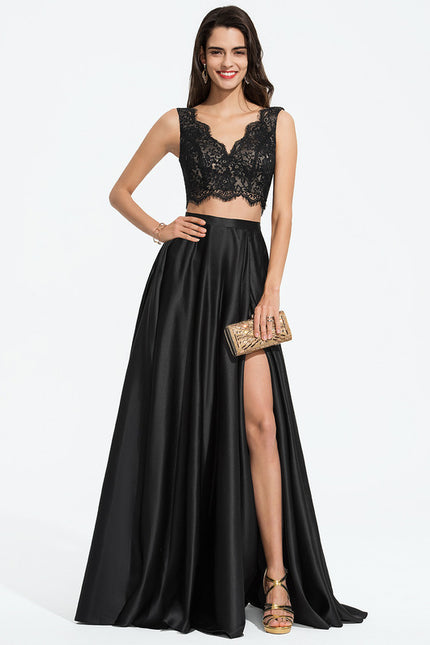 Robe de Soirée Émeraude Évanescente