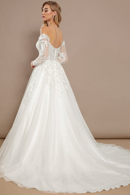 Robe de Soirée Aérienne Éthérée - gallery 5