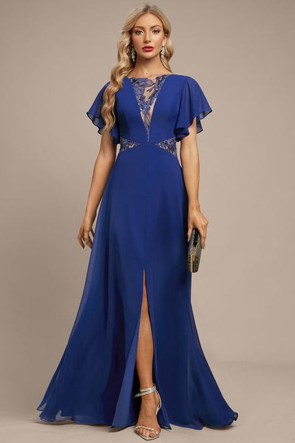 Robe de Soirée Nuit Azur Mystique