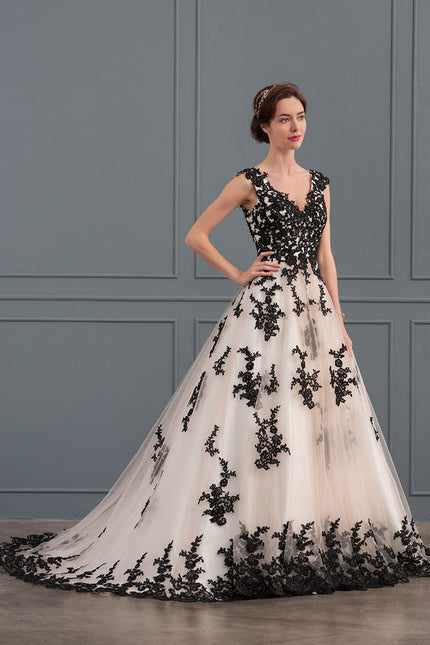 Robe De Soirée Broderie - gallery 3