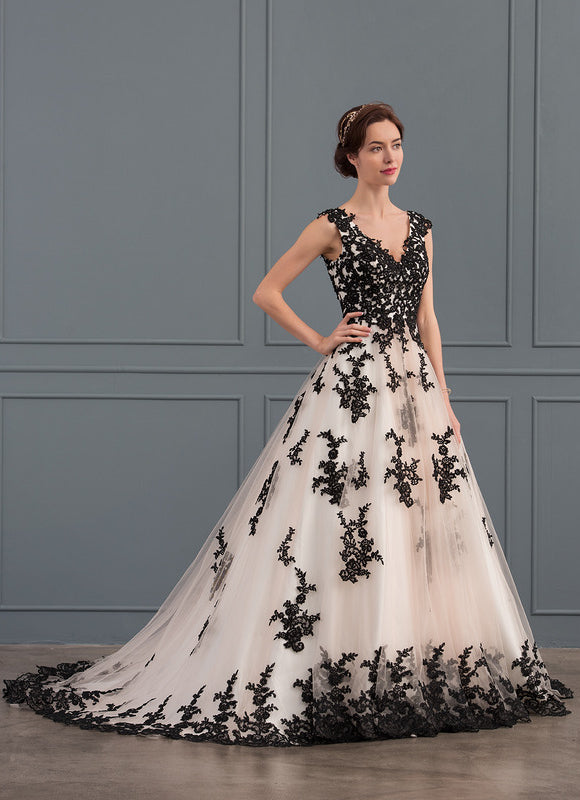 Robe De Soirée Broderie - gallery 3