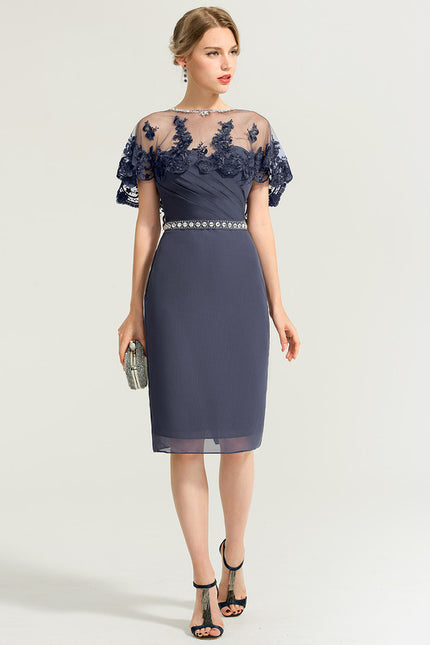 Robe de Soirée Élégante Mousseline - gallery 5