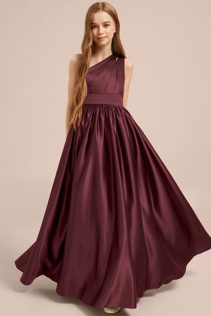 Robe de Soirée Violet Luxe Drapé - gallery 4