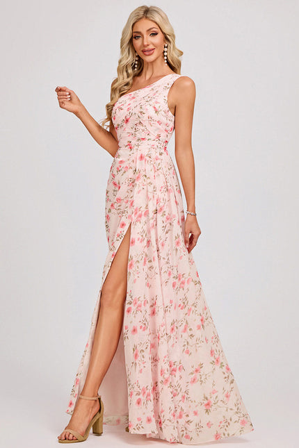Robe de Soirée Asymétrique Fluide - gallery 1