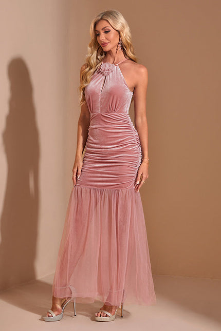 Robe De Soirée Rose Fushia - gallery 6
