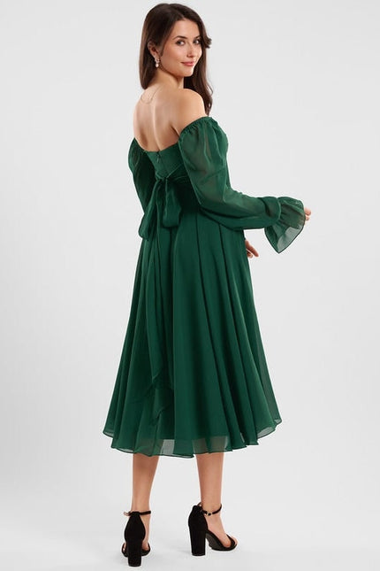 Robe de Soirée Vaporeuse Nocturne - gallery 7