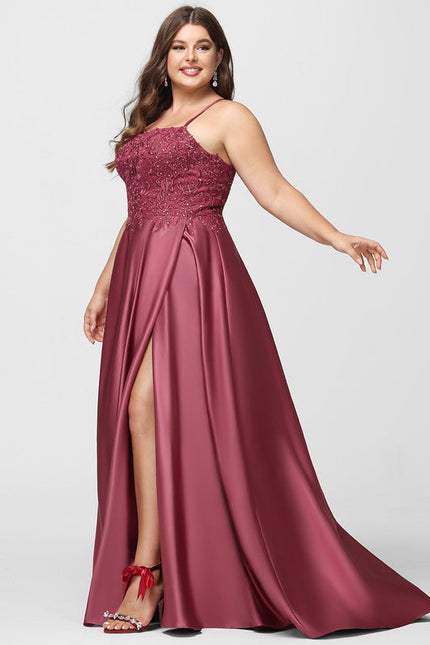 Robe De Soirée Perlée Strass - gallery 7