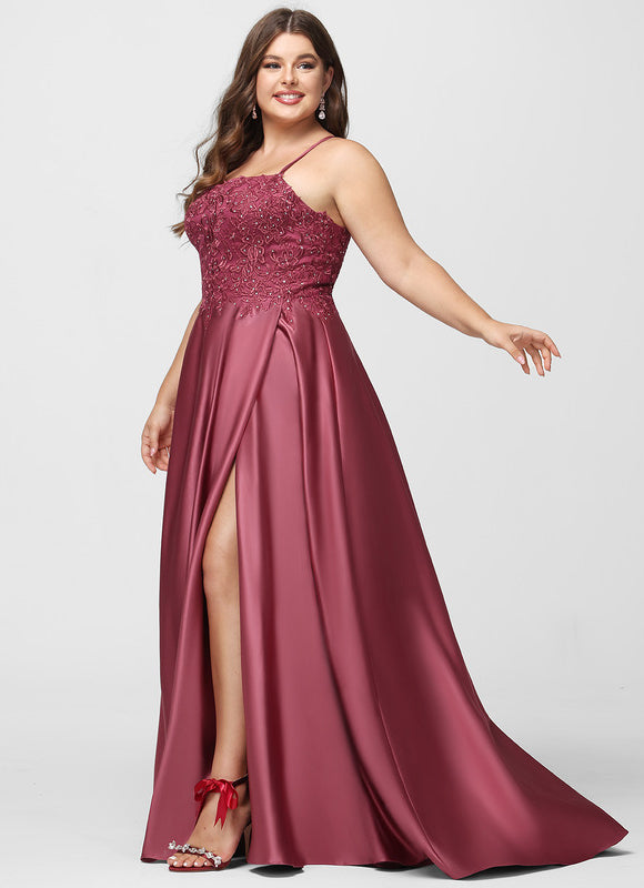 Robe De Soirée Perlée Strass - gallery 7