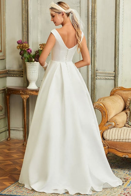Robe de Soirée Satin Éclair Divresse - gallery 2