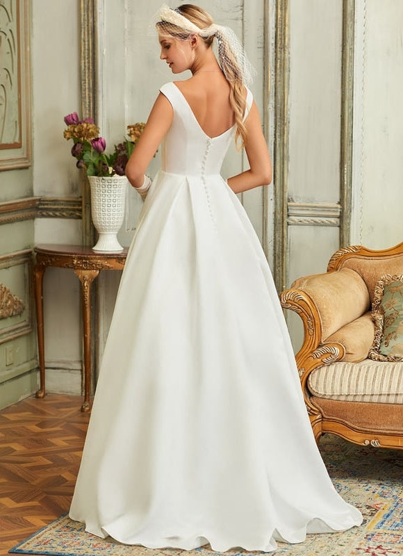 Robe de Soirée Satin Éclair Divresse - gallery 2