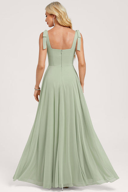 Robe de Soirée Vert Douceur Chic - gallery 5