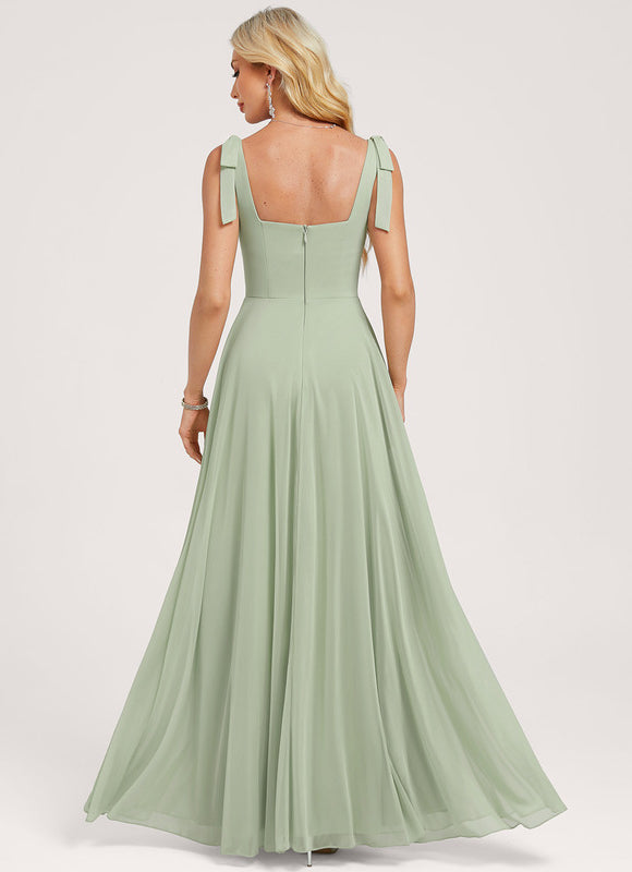 Robe de Soirée Vert Douceur Chic - gallery 5