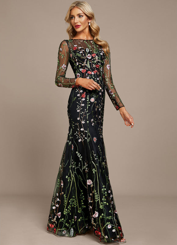 Robe de Soirée Fleur De Nuit - gallery 4