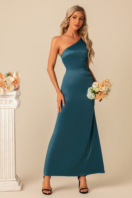 Robe De Soirée Asymétrique Grande Taille - gallery 4
