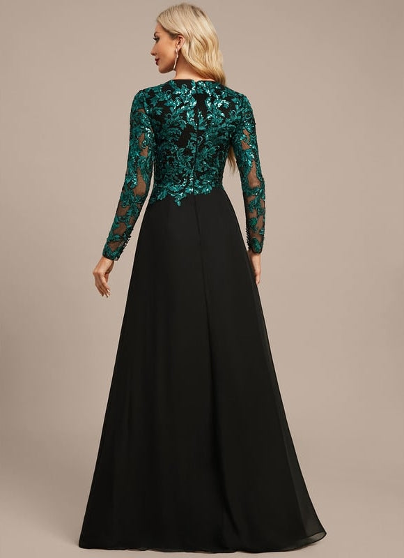 Robe de Soirée Éclat Floral Mystique - gallery 6