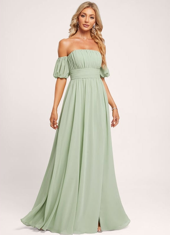 Robe de Soirée Émeraude Légère - gallery 2