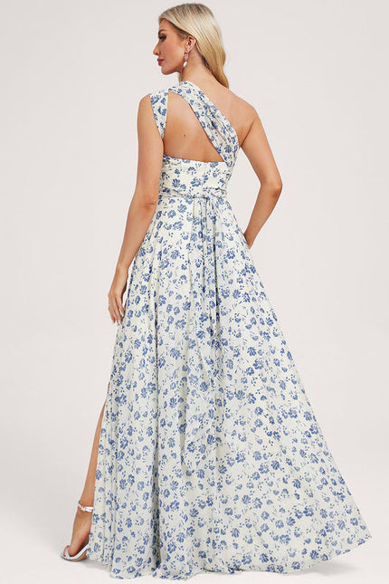 Robe de Soirée Bordeaux Fluide - gallery 7