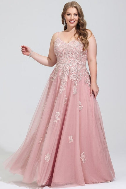 Robe de Soirée Rêve Rosé Tulle - gallery 7