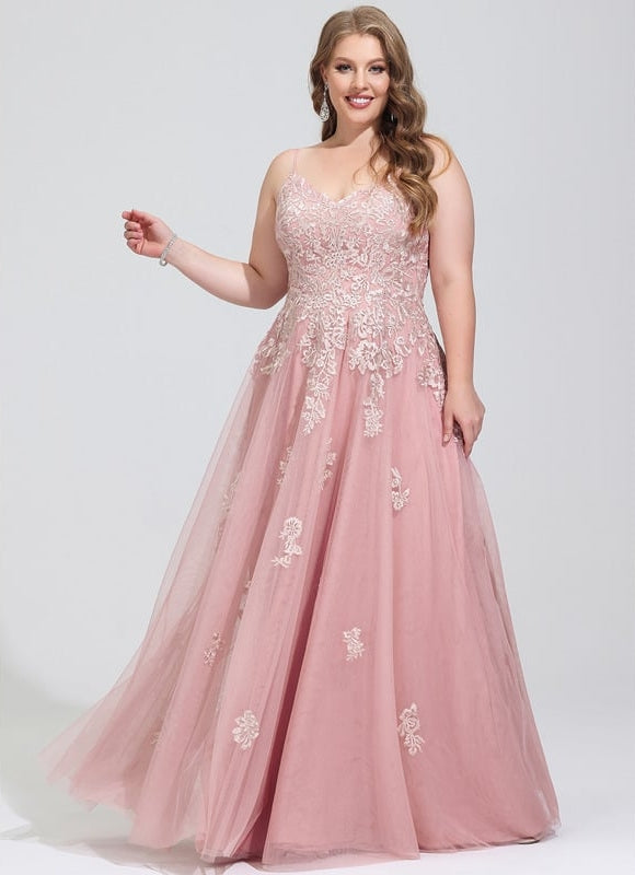 Robe de Soirée Rêve Rosé Tulle - gallery 7