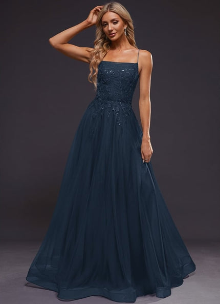 Robe de Soirée Céleste Élancée