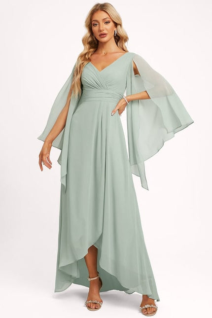 Robe de Soirée Bleu Aérien