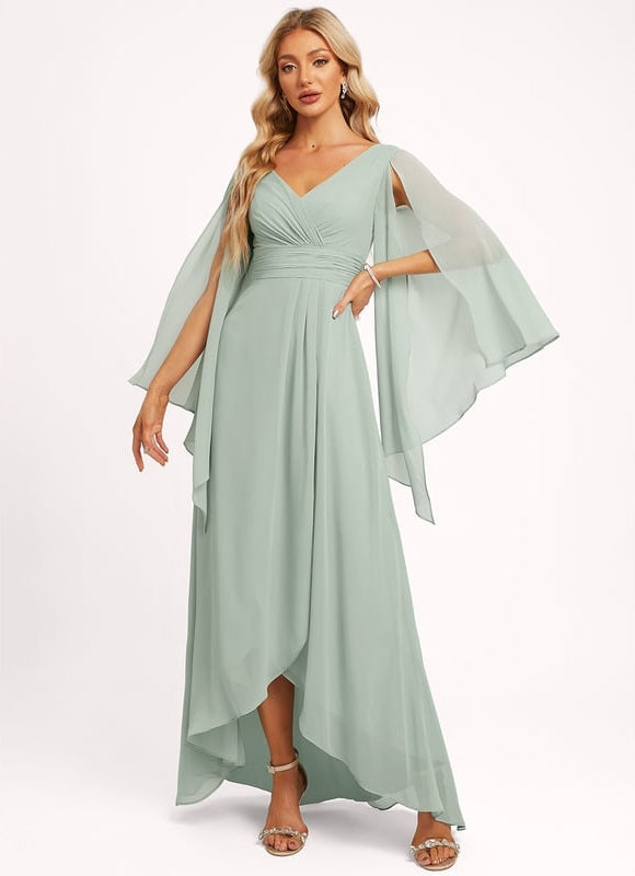 Robe de Soirée Bleu Aérien