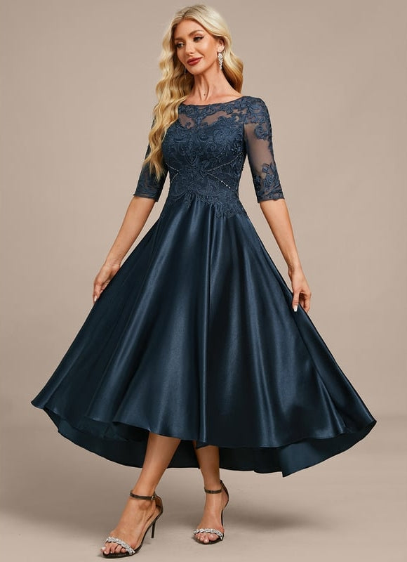 Robe de Soirée Drapé Éclatant - gallery 3