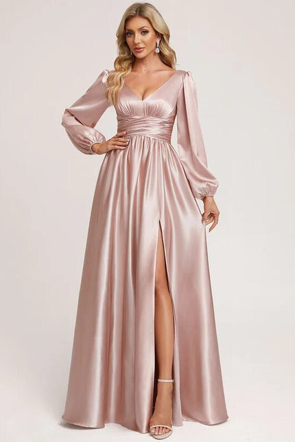Robe de Soirée Satin Mystique