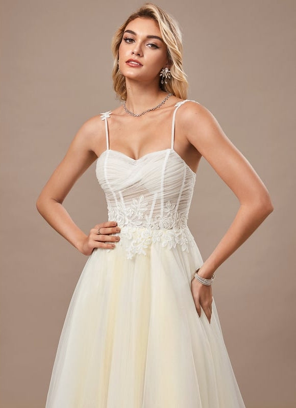 Robe de Soirée Tulle Aérienne - gallery 6
