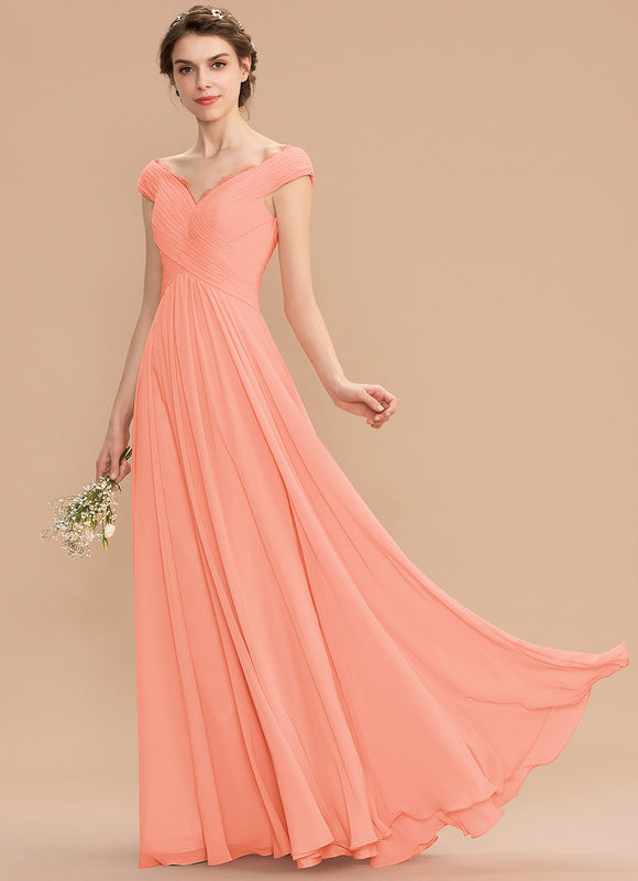 Robe de Soirée Corail Flottant - gallery 4