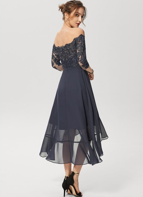 Robe de Soirée Velours Astral - gallery 3