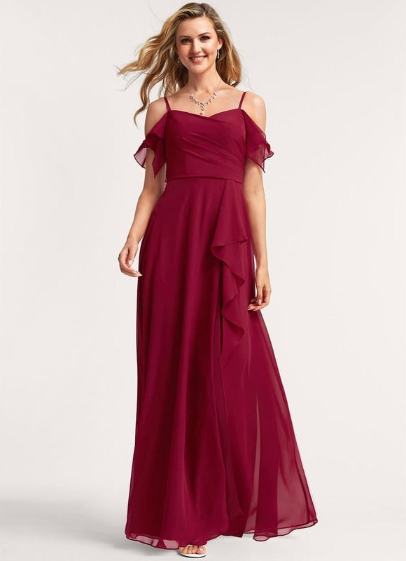 Robe de Soirée Légère Ciel - gallery 1