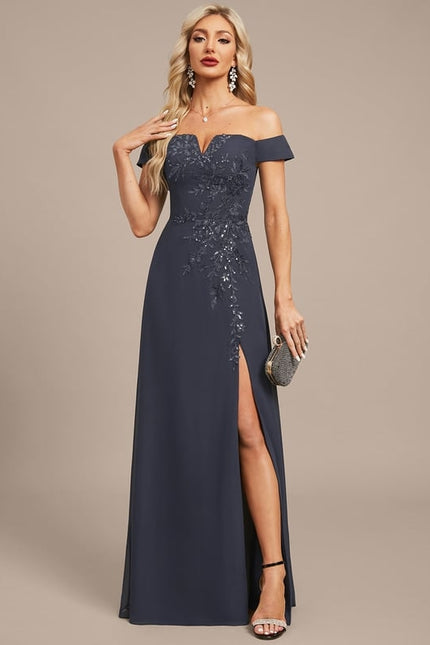 Robe de Soirée Élégance Ombre Satinée