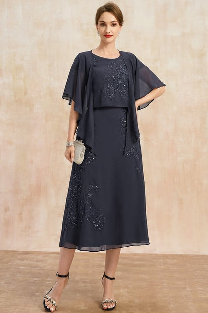 Robe de Soirée Lavande Élégante