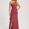 Robe de Soirée Asymétrique Fluide