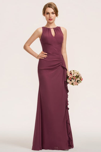 Robe de Soirée Éclat Rosé Émeraude - gallery 1