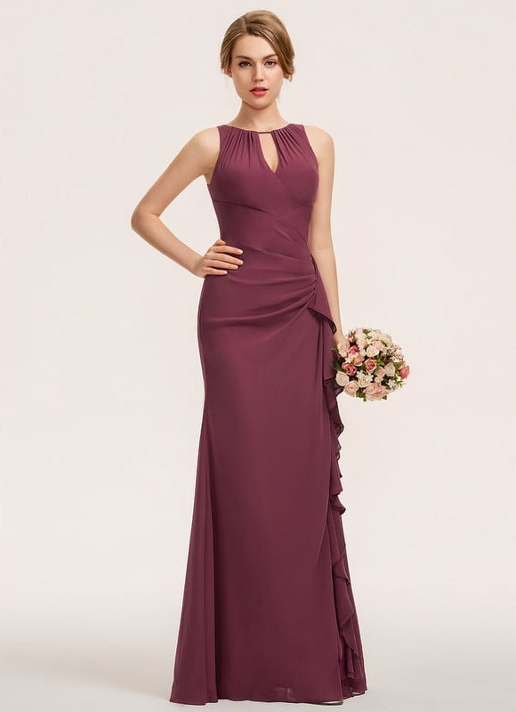 Robe de Soirée Éclat Rosé Émeraude - gallery 1