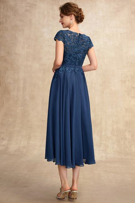 Robe de Soirée Lilas Enchanté - gallery 1