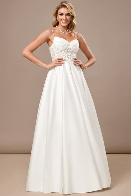 Robe de Soirée Satinée Classique
