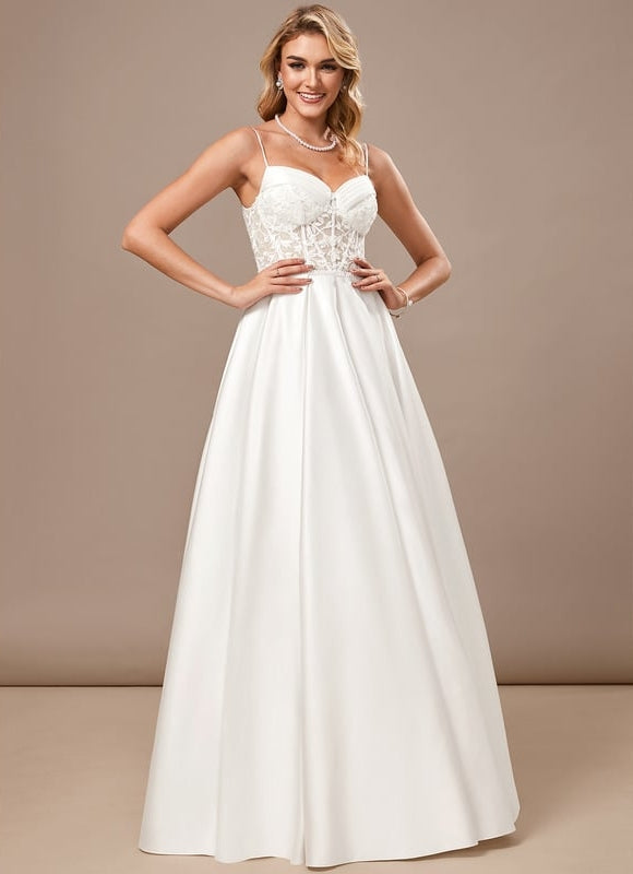 Robe de Soirée Satinée Classique
