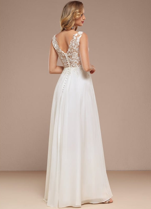 Robe De Mariée Soirée Blanche - gallery 1