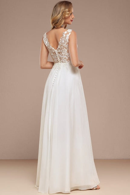 Robe De Mariée Soirée Blanche - gallery 1