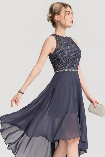 Robe de Soirée Chic Asymétrique Étoilé - gallery 6
