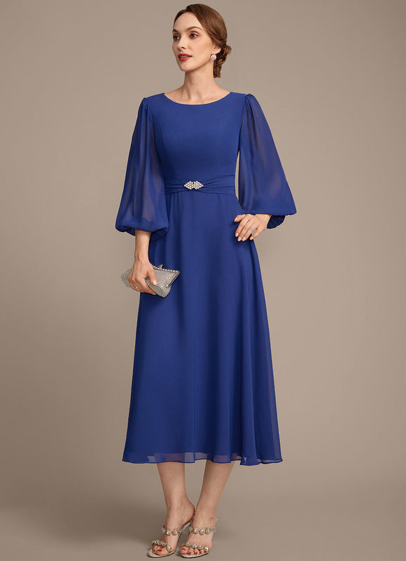 Robe de Soirée Élégante Plissée - gallery 3