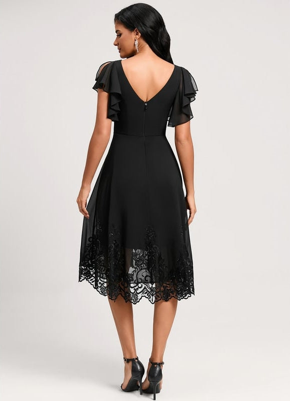 Robe de Soirée Chic Dentelle - gallery 5