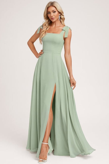 Robe de Soirée Émeraude Flottante - gallery 5