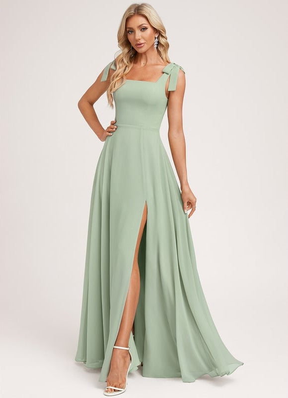 Robe de Soirée Émeraude Flottante - gallery 5