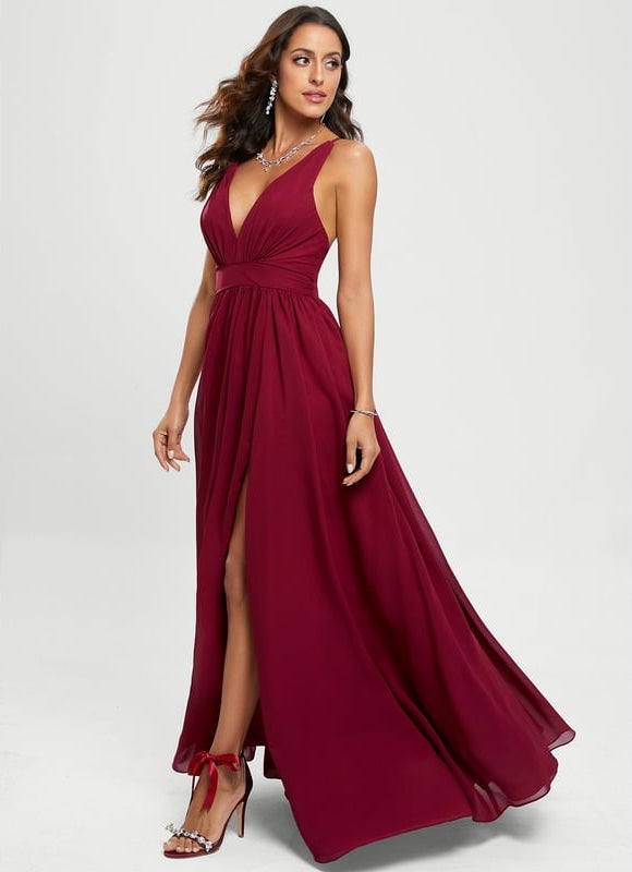 Robe de Soirée Rouge Serein - gallery 6