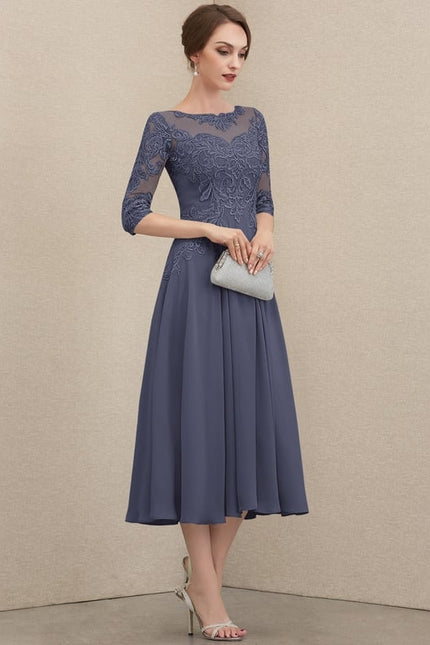 Robe de Soirée Éclat Grisé - gallery 6